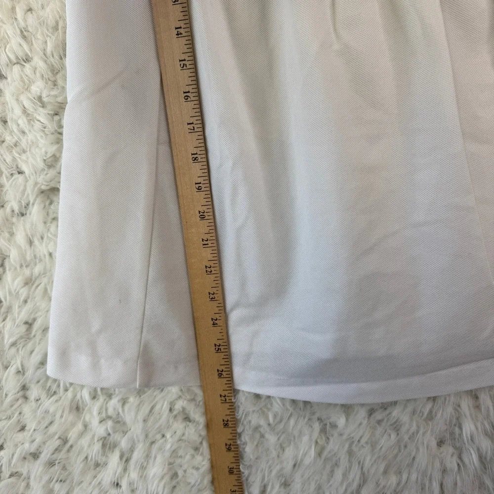 Sears VTG Smocked dress‎ tunic Girls 7/8 White Rainbow Butterfly Retro Kidcore